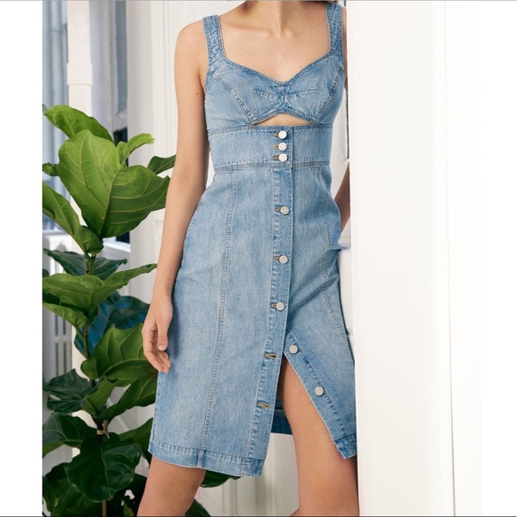 rebecca taylor denim dress